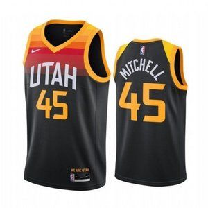 Donovan Mitchell Utah City Jazz Jers735710